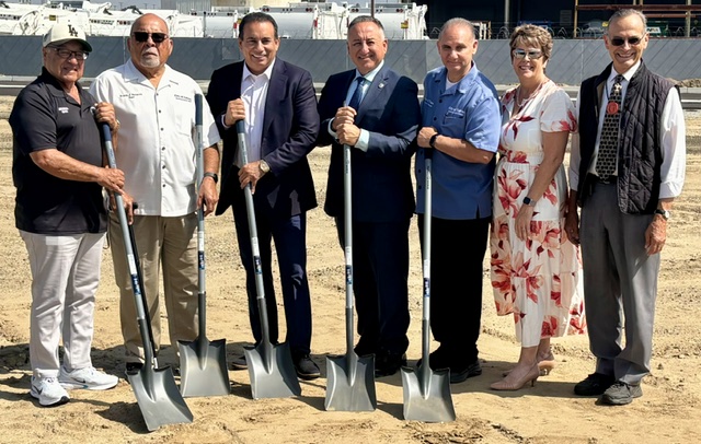 Mayor Frank J. Navarro at the Chandi Group Holiday Inn Express groundbreaking in Colton — marking new business investment in the city. Photo 23 of 24.