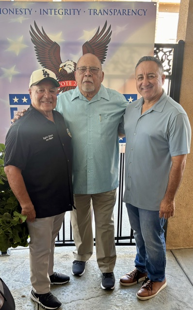 Mayor Frank J. Navarro at the 2026 re-election campaign kickoff in Colton, California, with family, supporters, and community members. Photo 15 of 34.