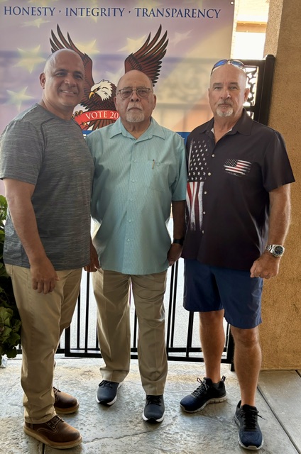 Mayor Frank J. Navarro at the 2026 re-election campaign kickoff in Colton, California, with family, supporters, and community members. Photo 29 of 34.