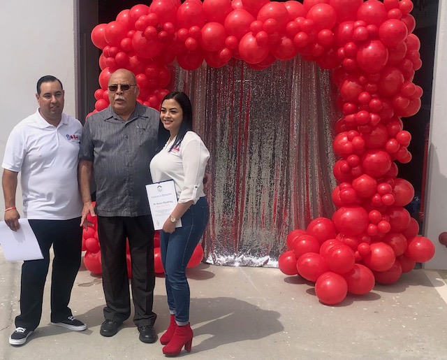 Mayor Frank J. Navarro at the 2026 re-election campaign kickoff in Colton, California, with family, supporters, and community members. Photo 2 of 34.