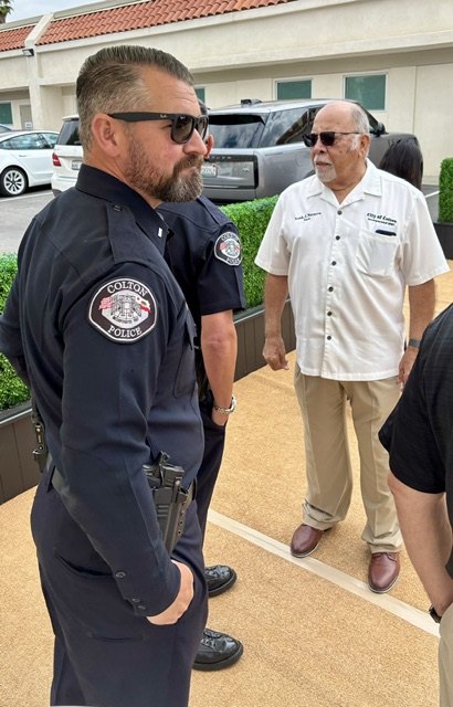 Mayor Frank J. Navarro attending Colton community events, ribbon cuttings, and small-business openings across the city. Photo 7 of 12.