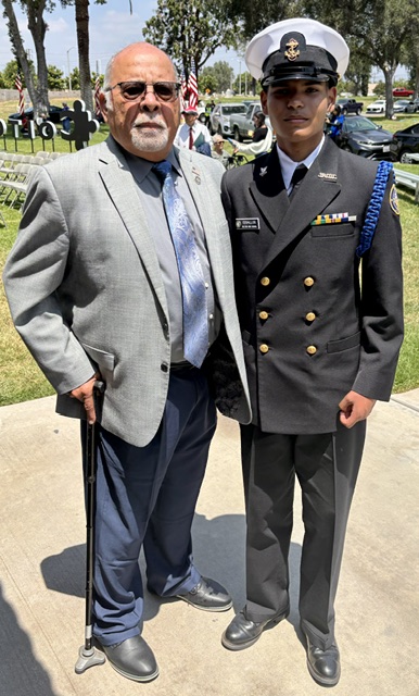 Mayor Frank J. Navarro at the City of Colton's Memorial Day 2026 ceremony honoring veterans and fallen service members. Photo 6 of 25.
